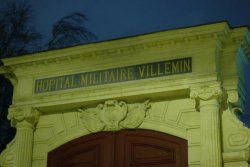 Entrée de l'ancien Hôpital militaire Villemin
