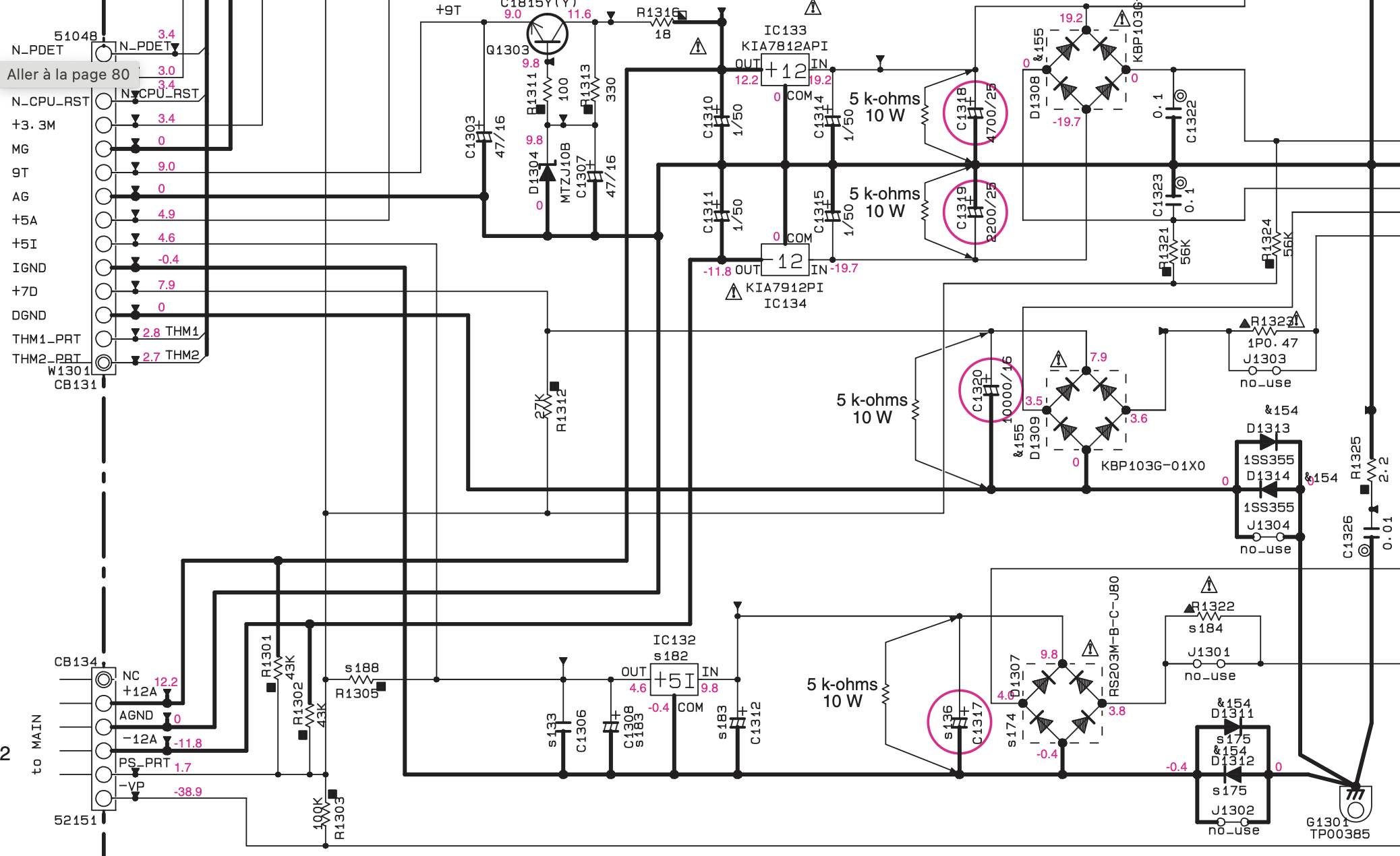 Circuit schematic excerpt